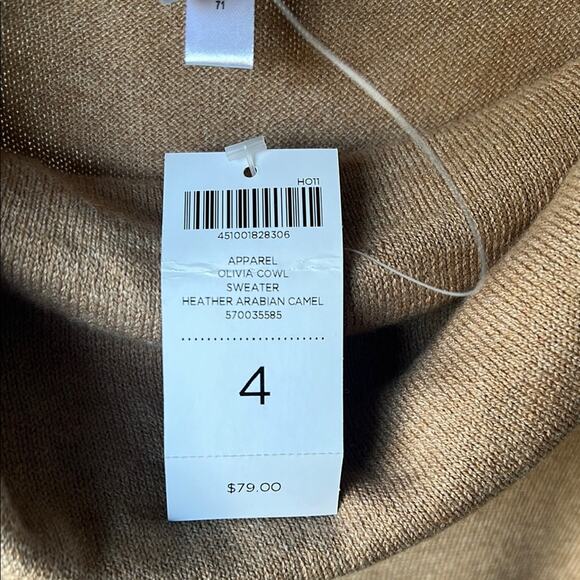 NWT Chico’s Women's Olivia Cowl Sweater - brand size 4 - Picture 4 of 8